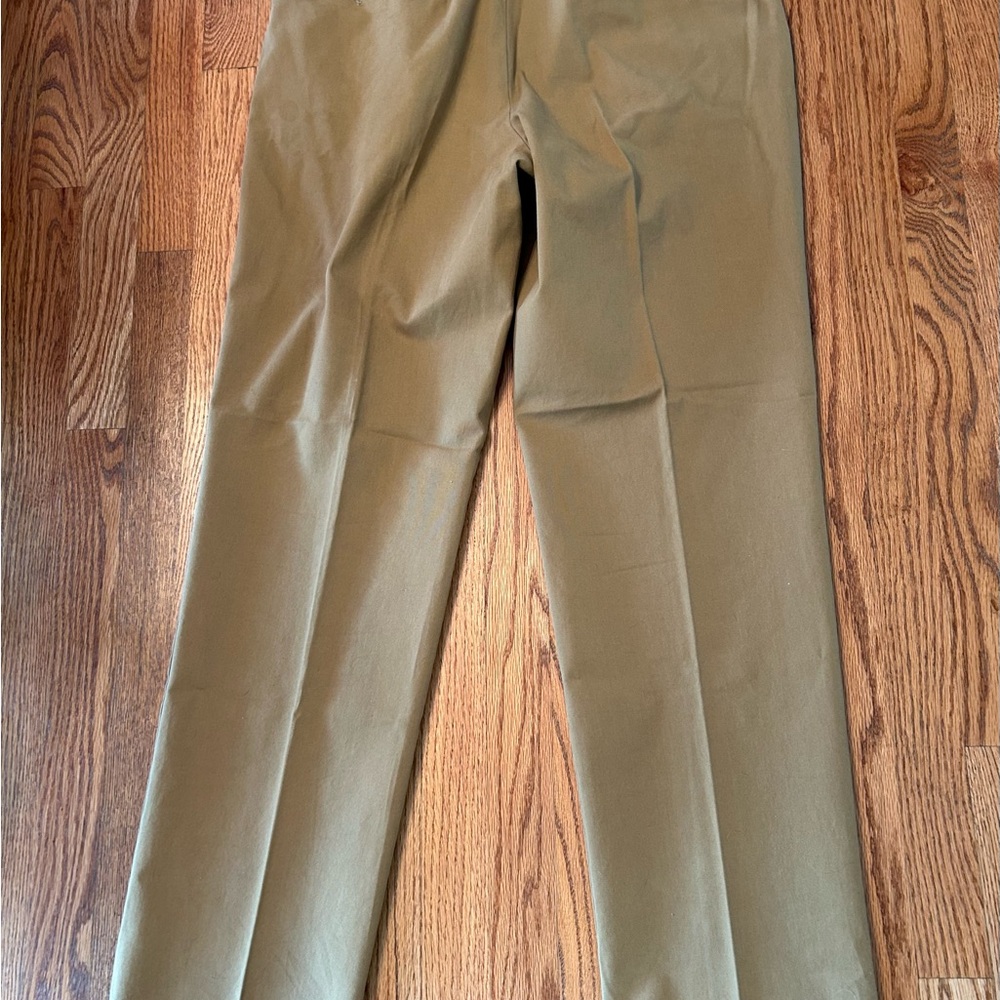 Kevin's Khaki Tailored Field Pants, 5-Pocket Style, Leather Trim, 36 X 34 - Picture 8 of 11